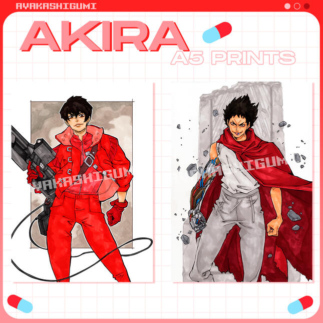 AKIRA A5 prints AKIRA A5 prints