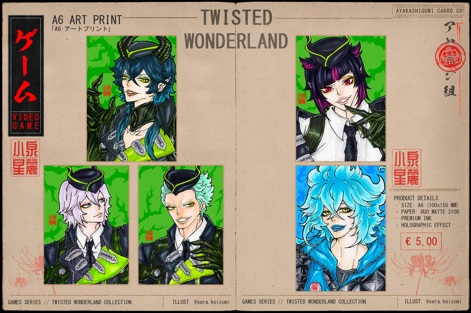 GAMES SERIES • TWISTED WONDERLAND COLLECTION