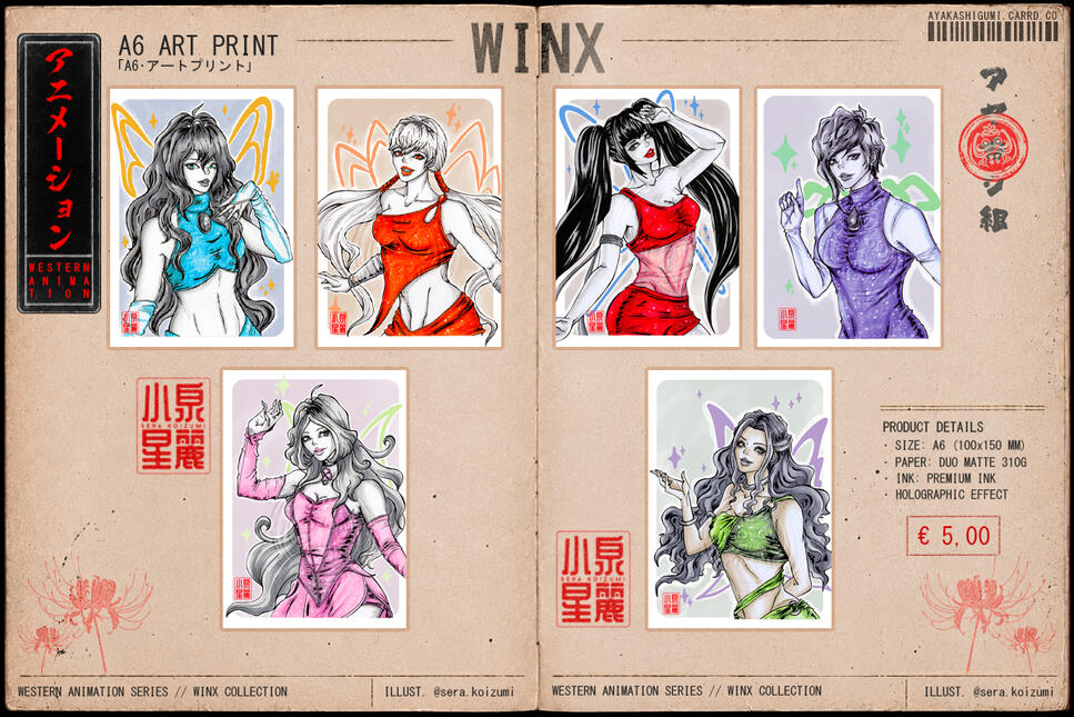 WESTERN ANIMATION SERIES • WINX COLLECTION WESTERN ANIMATION SERIES • WINX COLLECTION