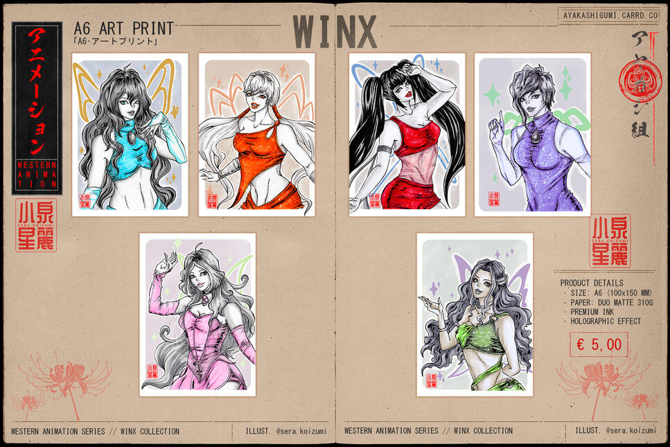 WESTERN ANIMATION SERIES • WINX COLLECTION