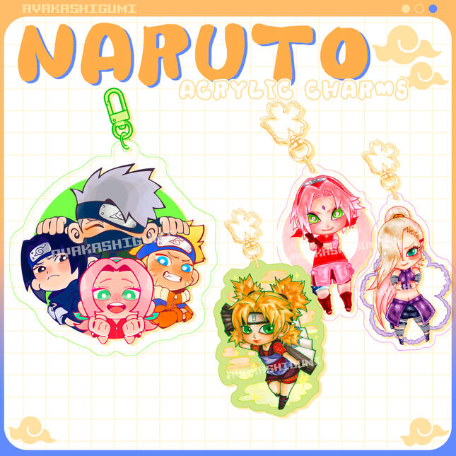 NARUTO acrylic charms NARUTO acrylic charms