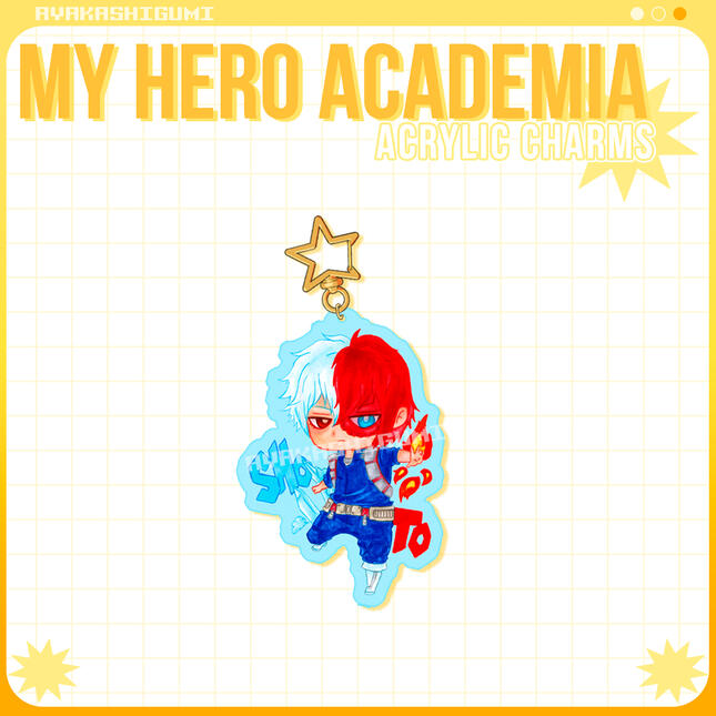 MY HERO ACADEMIA acrylic charms